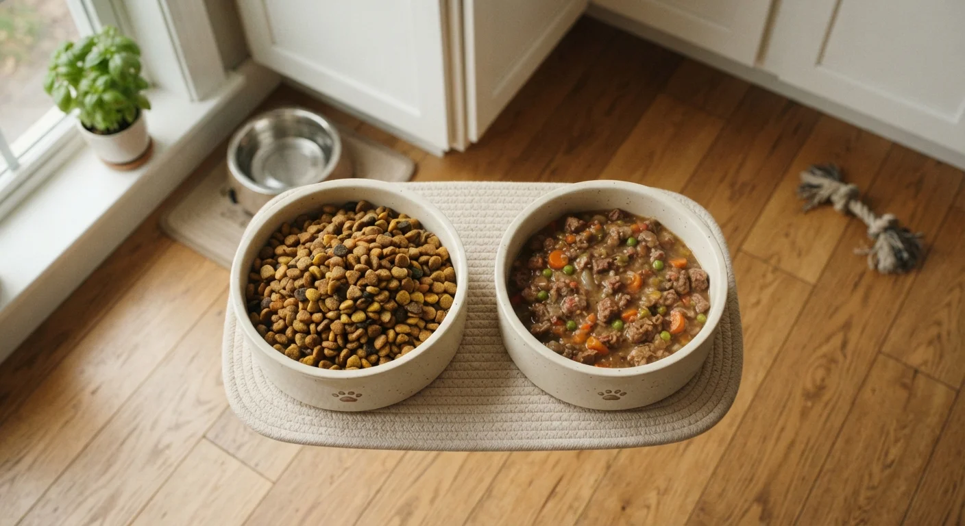 Dry Kibble vs. Wet Food: What the Difference Means for Your Dog