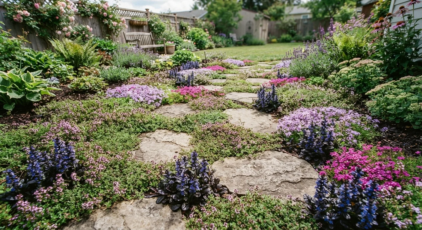 Ground Cover Plants: A Low-Maintenance Alternative to Grass and Mulch