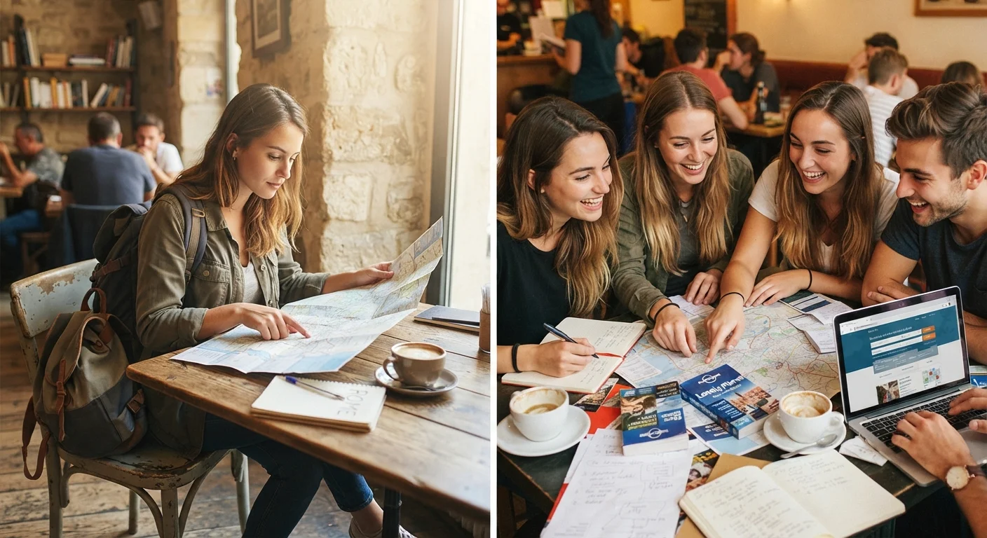 Group Trips vs. Solo Travel: How the Planning Process Differs
