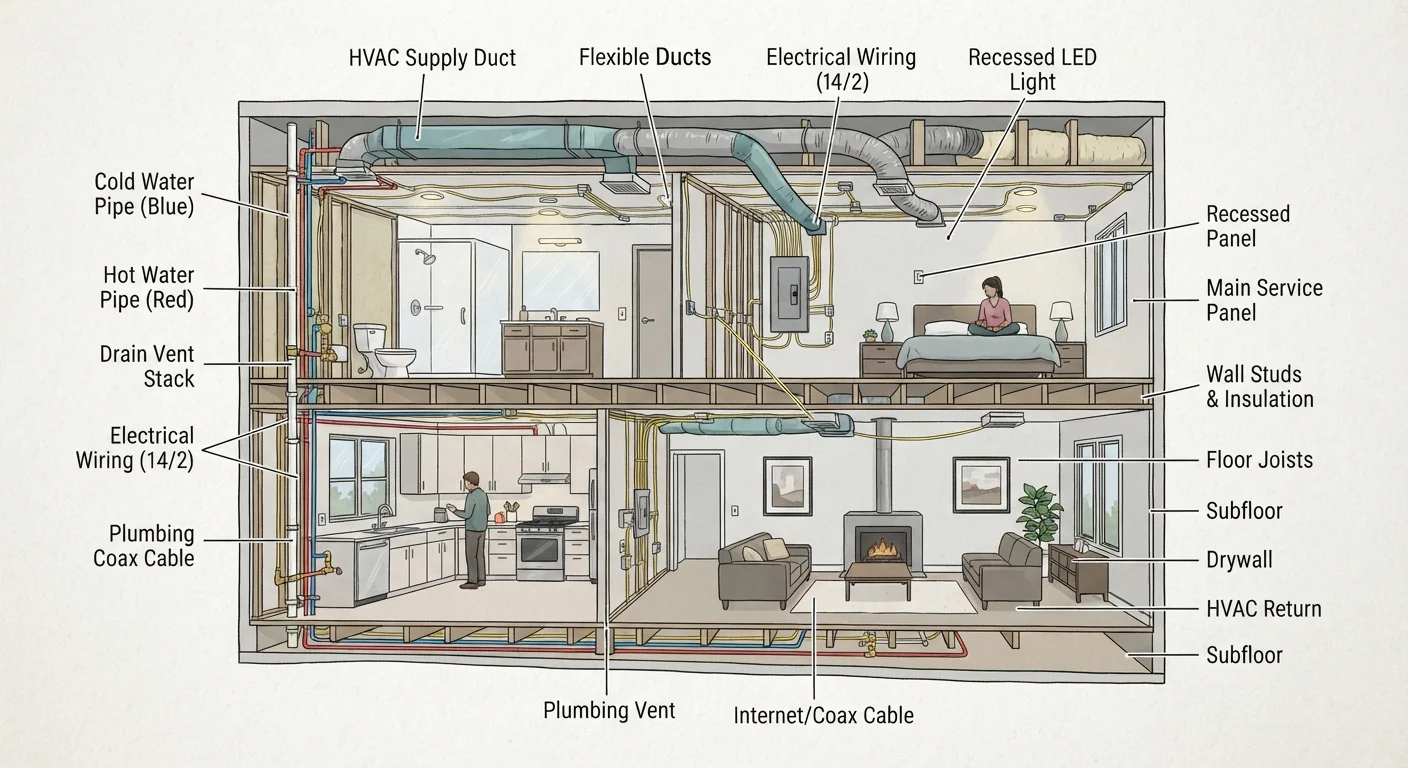 Keeping Pipes, Ducts, and Wiring in Order: A Whole-Home Systems Overview