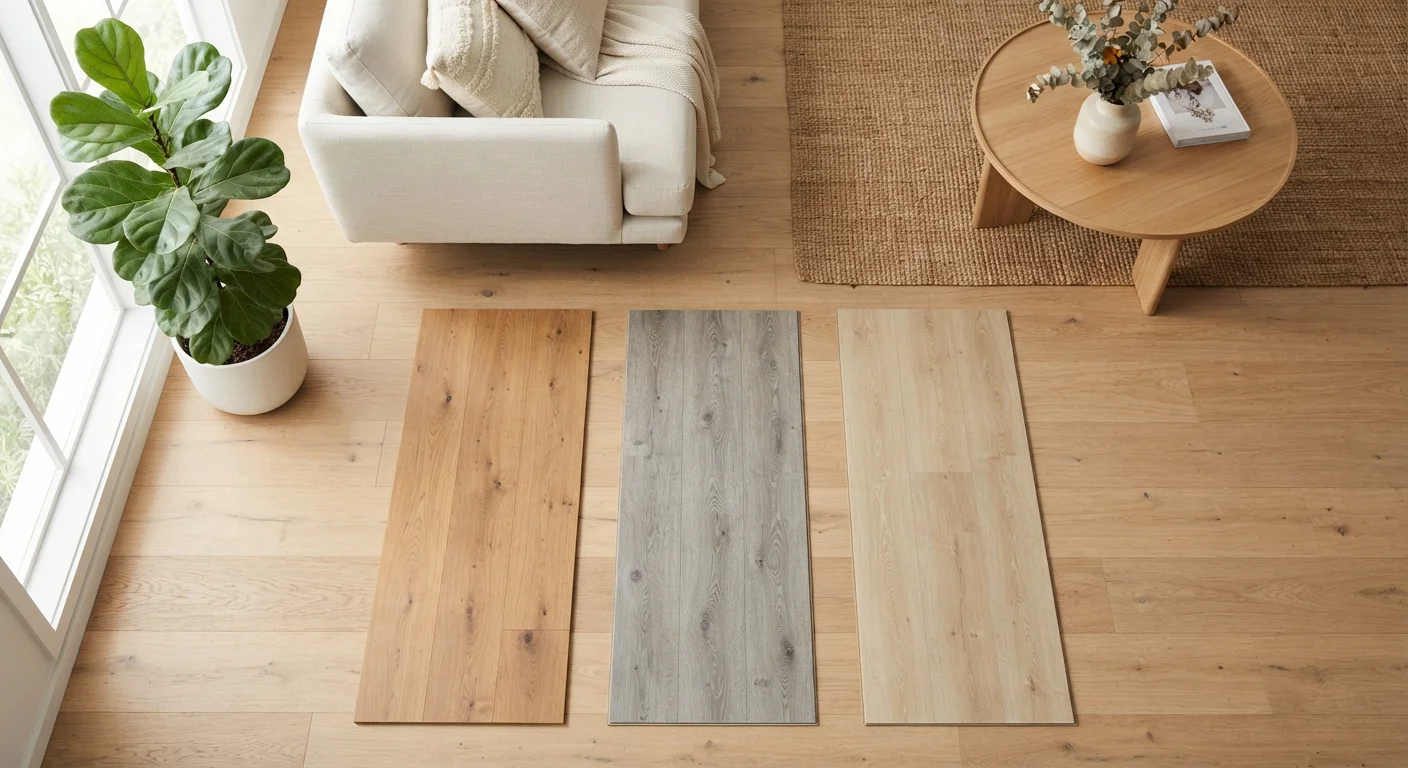 Laminate, Vinyl Plank, and Hardwood Flooring: A Side-by-Side Look