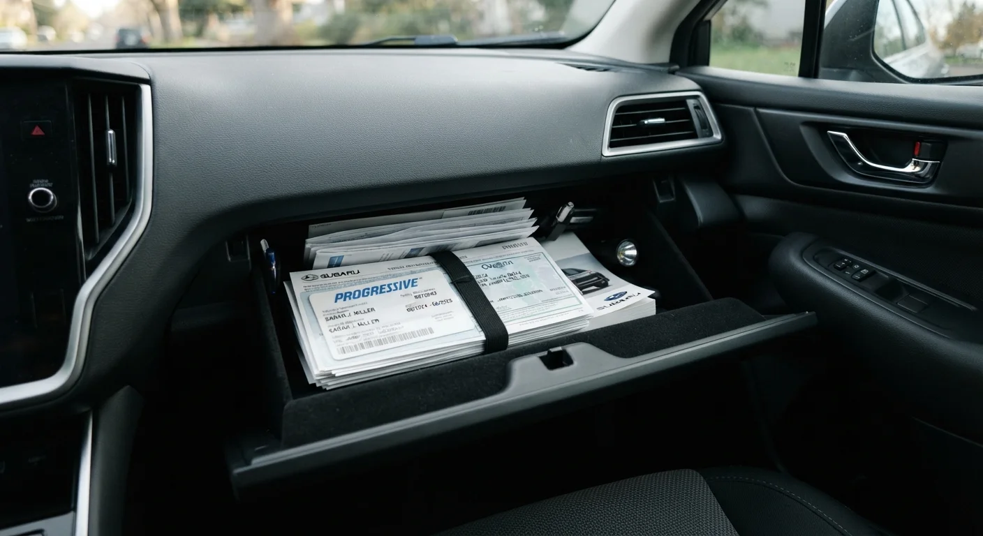 Paperwork You Should Always Keep in Your Glove Compartment