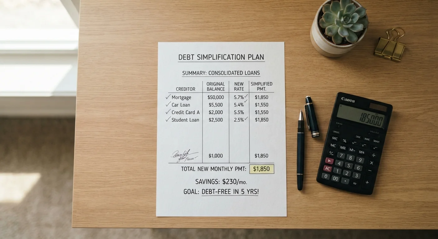 Pros and Cons of Consolidating Your Debt Into One Payment