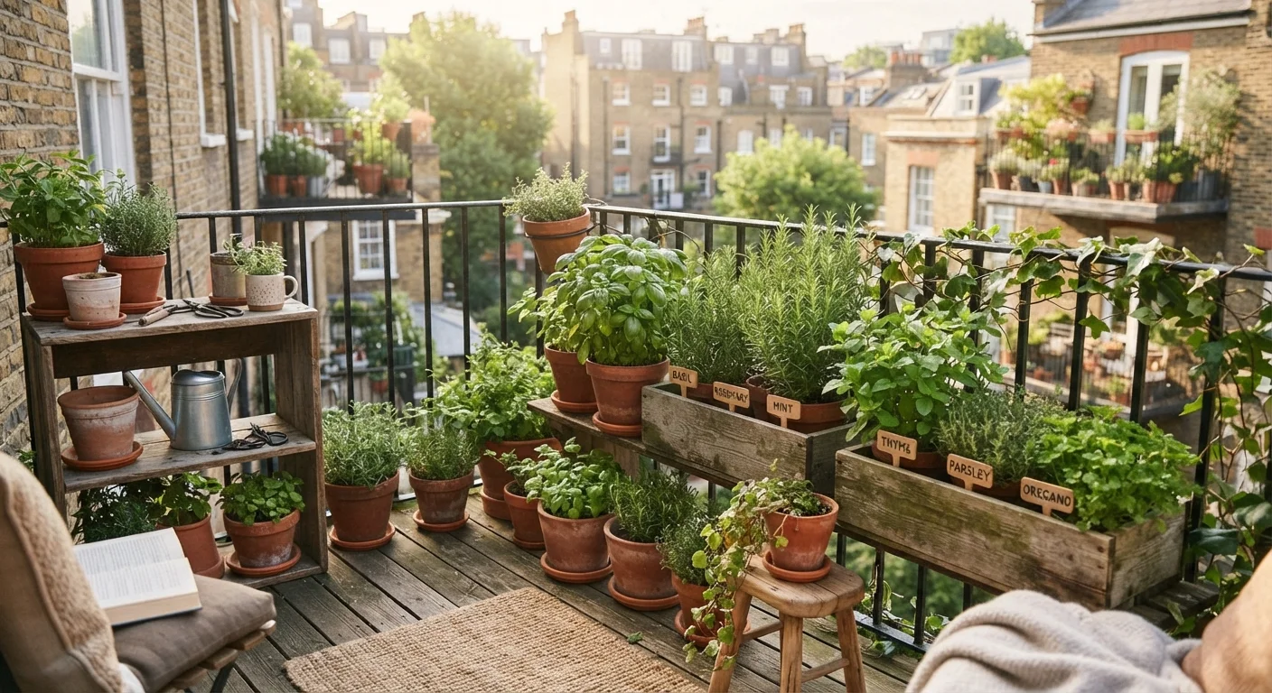 Starting a Balcony Herb Garden: A Practical Walkthrough