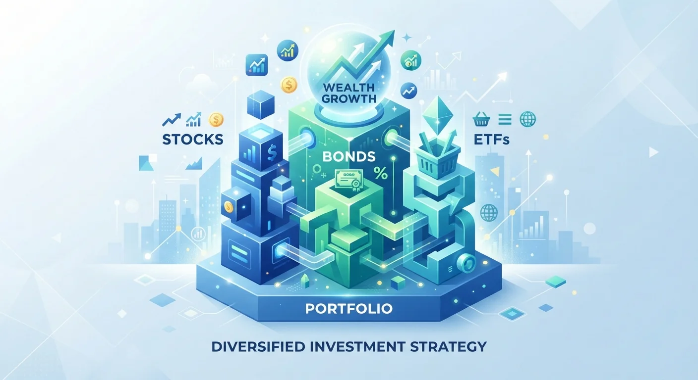 Stocks, Bonds, and ETFs: Understanding the Building Blocks of a Portfolio