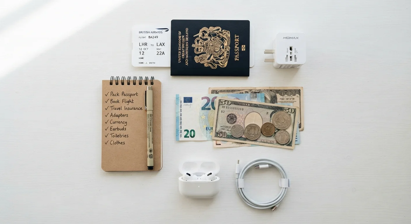 The Pre-Departure Checklist Every Traveler Should Run Through