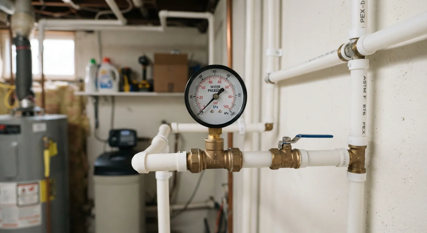 What a Home's Water Pressure Actually Tells You