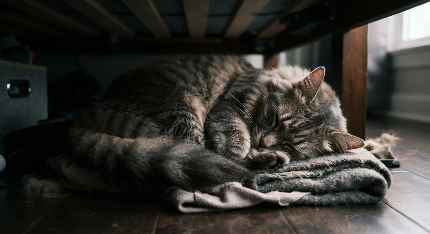 Why Cats Hide When They're Stressed — and What Helps