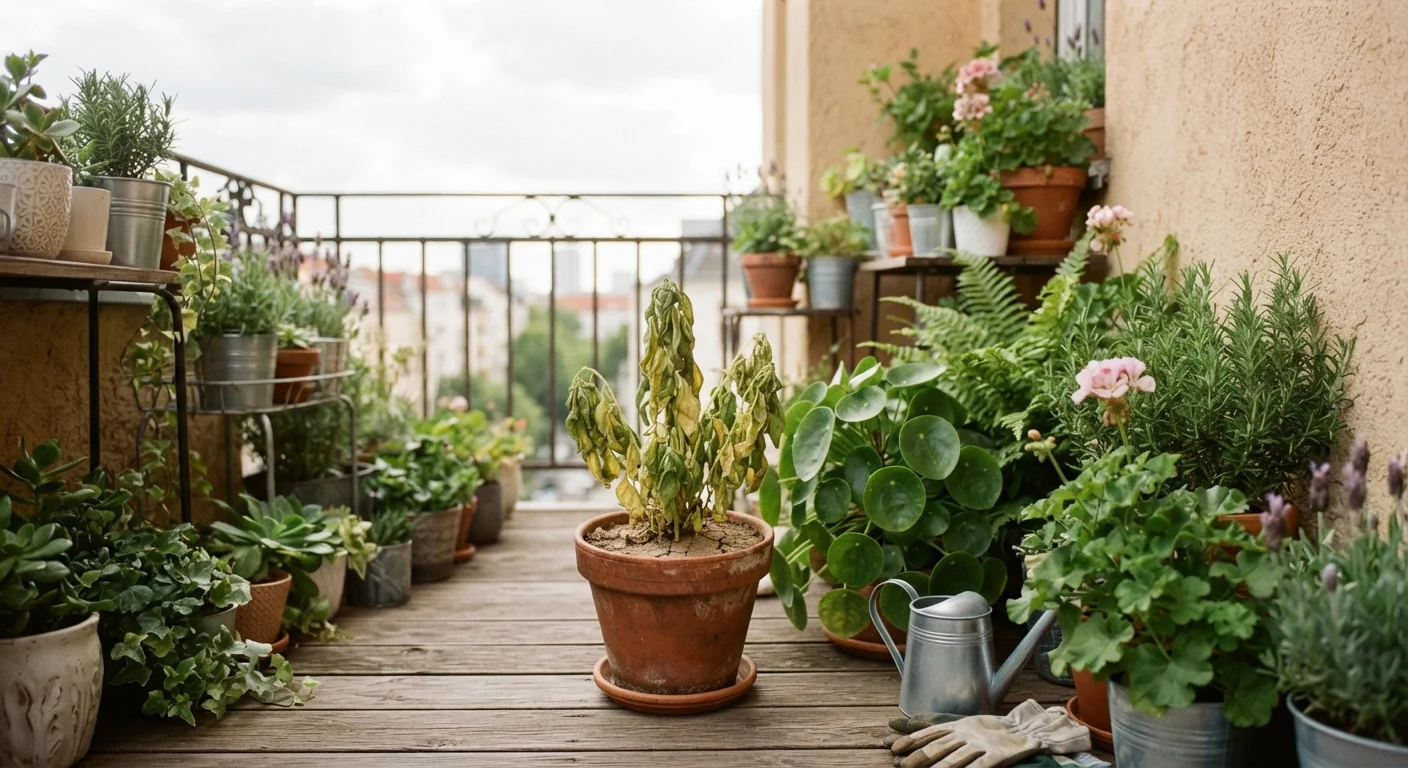Why Your Potted Plants Keep Dying (And What's Actually Going Wrong)